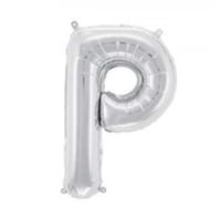 بالون حرف فضي