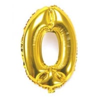 بالون رقم ذهبي