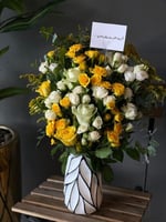 فازة بالورد