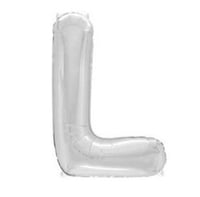 بالون حرف فضي