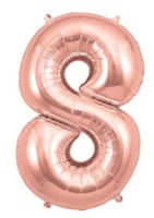 بالون رقم روز قولد