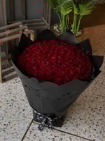 باقة جوري احمر عملاقة