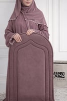 طقم صلاة مسك الكروشية موف