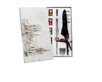 طقم قلم ريشه