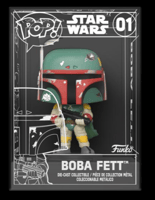 Funko Pop! Die-Cast Star Wars Boba Fett Funko Shop Exclusive Figure #01