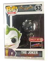 Funko Pop Joker Silver Black Chrome Target And NYCC 2019 debut Very Rare