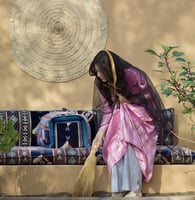 ثوب الكرته من تراث نجد والحجاز زهري