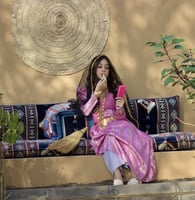 ثوب الكرته من تراث نجد والحجاز زهري