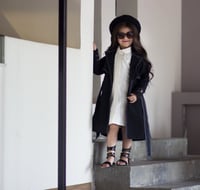 طقم شتوي ( فستان وجاكيت )