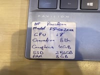 Hp i7 مع كرت شاشة انفيديا