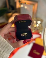خاتم كارتير ملون مع الملحقات