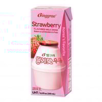 حليب الفراوله الكوري