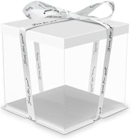 بوكس شفاف بوكس الكيك لونين