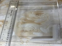 استاند اكريلك مستطيل مستورد - طقم ثلاث قطع