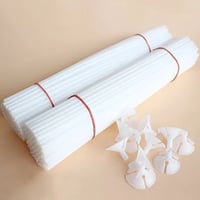 100 عصى استاند مثبت بالون ابيض