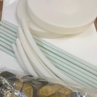 قوس بلالين مع بالونات