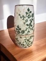 فازة سراميك ملمس ناعم 19 مشجر