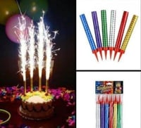 شموع شرار كيك مقاس 10 سم