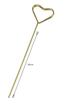 حامل كروت حديد ذهبي