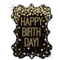 بالون ميلاد قصدير 34in