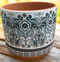 فازات مركن سراميك داخلي بني اشكال