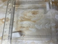 استاند اكريلك مستطيل مستورد - طقم ثلاث قطع