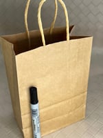 اكياس هدايا صغيره ورقي الوان سادة