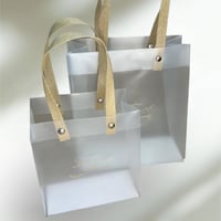 اكياس ورد يد بلاستك مقاسين شفاف 12 قطعه