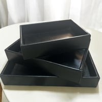 طقم صواني جلد 3 قطع