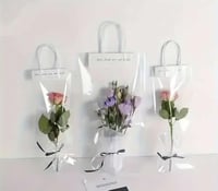 اكياس تغليف ورد الباقات 10 قطع