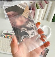 بلاستك شفاف مقوى مع طباعة الصورة