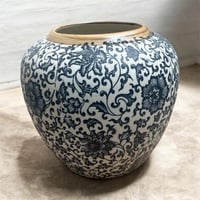 فازة دائري كحلي غامق