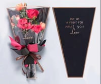 تغليف جاهز باقة ورد الصغيرة 50 قطعه