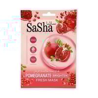 قناع وجه بخلاصة الرمان من ساشا