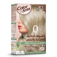 صبغة شعر كيت اشقر رمادي فاتح بدون امونيا 10A من كل...