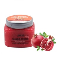 مقشر السكر للوجه والجسم بالرمان من جلوبال ستار - 6...