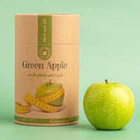شاي التفاح الاخضر للتنحيف من عشبه وزيت - 200جرام