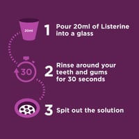 غسول فم توتال كير بالنعناع من ليسترين - 500مل