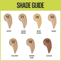 كريم أساس سوبر ستاي 30 ساعة 10 اّيفوري من ميبيلين