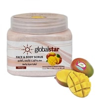 صنفره الوجة والجسم بالمانجو من جلوبال ستار - 500مل