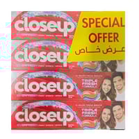 معجون الأسنان احمر ديب اكشن من كلوس اب - 75مل