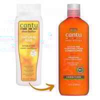بلسم شعر كريمي مرطب بزبدة الشيا من كانتو - 400مل