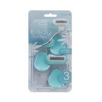 امواس حلاقه نسائيه ميني 6 شفرات تركواز ليدي سوفت م...