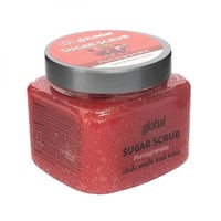 مقشر السكر للوجه والجسم بالرمان من جلوبال ستار - 6...