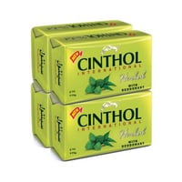 صابون قالب بعطر عشبي سينثول من غودريج - 4 × 175 جر...