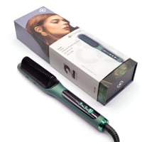 فرشاة شعر حراري مملسة شاشة رقمية 30 ثانية سرعة الت...