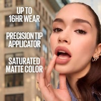 احمر شفاه سائل سوبر ستاي مات انك من ميبيلين - 80 ر...