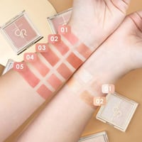 احمر الخدود الثنائي الأيقوني وردي ناعم 4من جولدن ر...