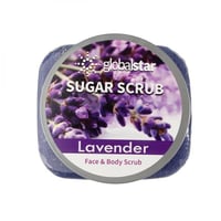 مقشر السكر للوجه والجسم باللافندر من جلوبال ستار -...