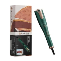 مكواه تلفيف الشعر السريع الذاتي اخضر من يونايتيد -...